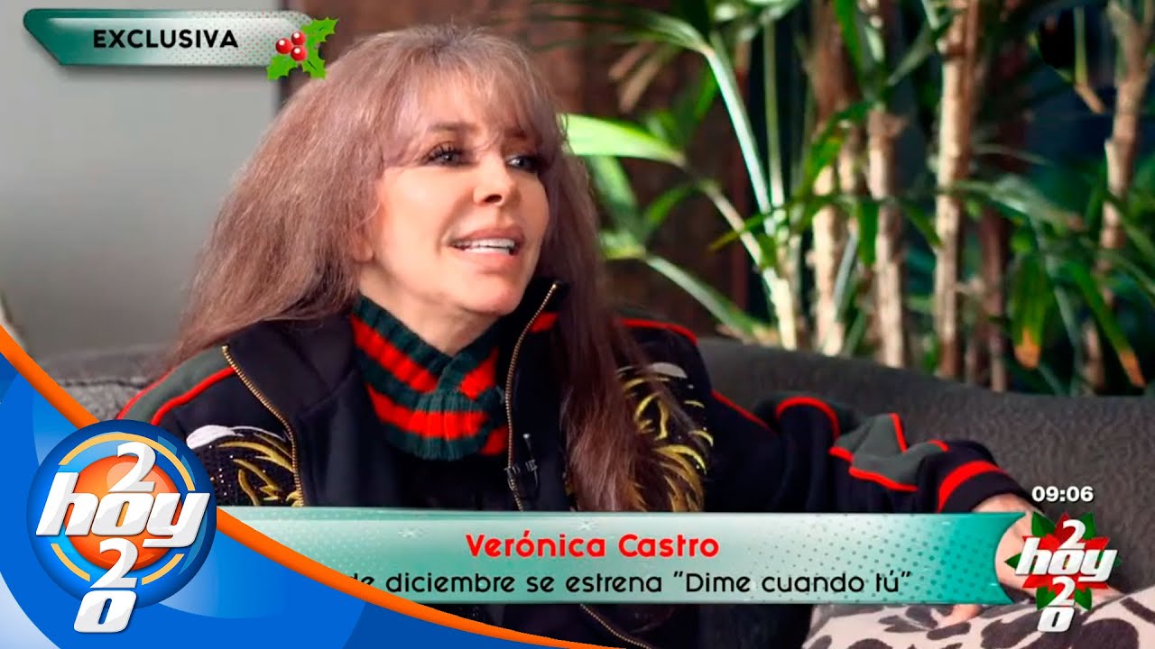 EXCLUSIVA: Verónica Castro reaparece con nueva película | Hoy