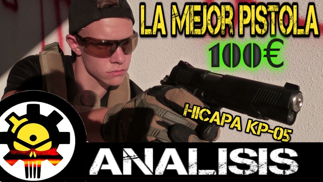 Review Kp05 1911 (hi capa) LA MEJOR PISTOLA GAS CALIDAD-PRECIO con test de tiro // AIRSOFT ESPAÑA