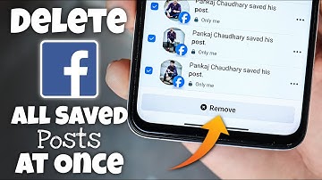 How to Delete All Saved Posts on Facebook at Once