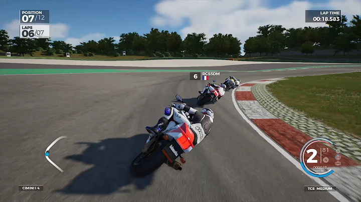 Ride 3 Test Race 17 Vallelunga Bimota YB8 Furano Onboard