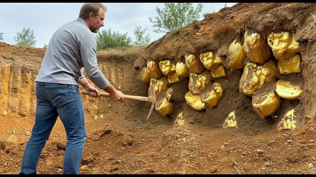 How Much is This Gold Worth? I Uncovered Million Dollar Treasure at ...