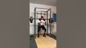 335x1 SSB pause squat