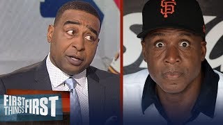 Cris Carter explains why Barry Bonds and Roger Clemens do not belong in the HOF | FIRST THINGS FIRST