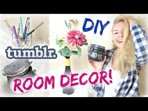 DIY TUMBLR inspirierte DEKO-IDEEN für's ZIMMER!