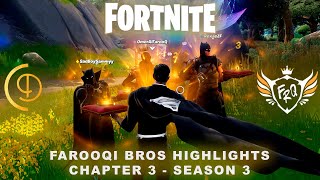 Fortnite Chapter 3 - Season 3 | No Build Highlights | Grapple Glove Spider-Man Update