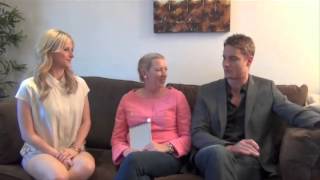 Galtime Sits Down With Mamie Gummer And Justin Hartley Of Emily Owens, Md
