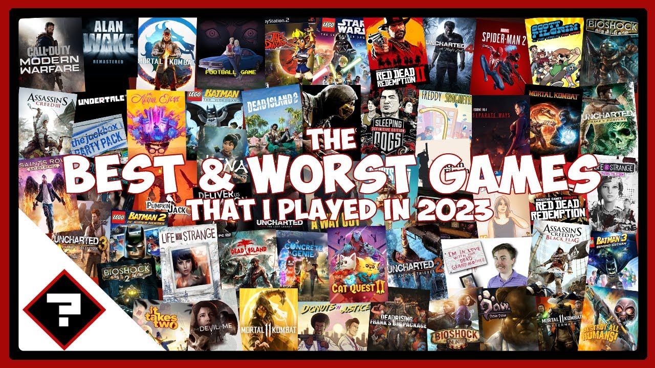 The Best and Worst Games I Played in 2023 - YouTube