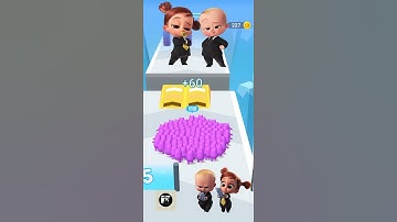 Funny Count Master Game Mobile #shorts #youtubeshorts #games #squidgame #bossbaby