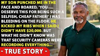 My Son Hit Me When I Refused $20,000 For His Wedding You Deserve To Be Hit Then... True Story