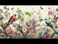 Butterflies and birds  relaxing  frame tv art screen saver  no music   tv art decor background