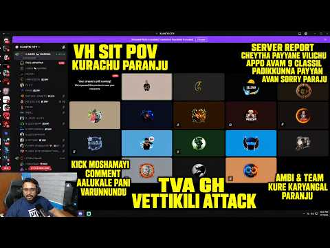 TVA GH VETTIKILI ATTACK 😱 | VH SIT POV 🔥 SERVER REPORT  9TH CLASS PAYYAN SORRY PARANJU