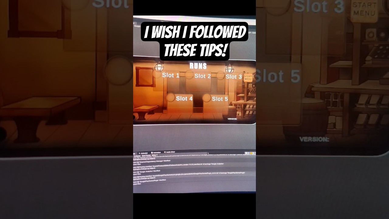 Top 3 tips for Mobile Game Development