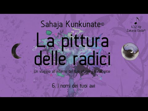 6. I nomi dei tuoi avi, dal libro "La pittura delle radici" di Sahaja Kunkunate