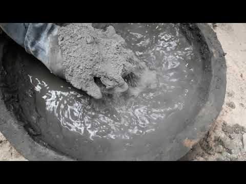 خلطة النحت من الاسمنت والرمل