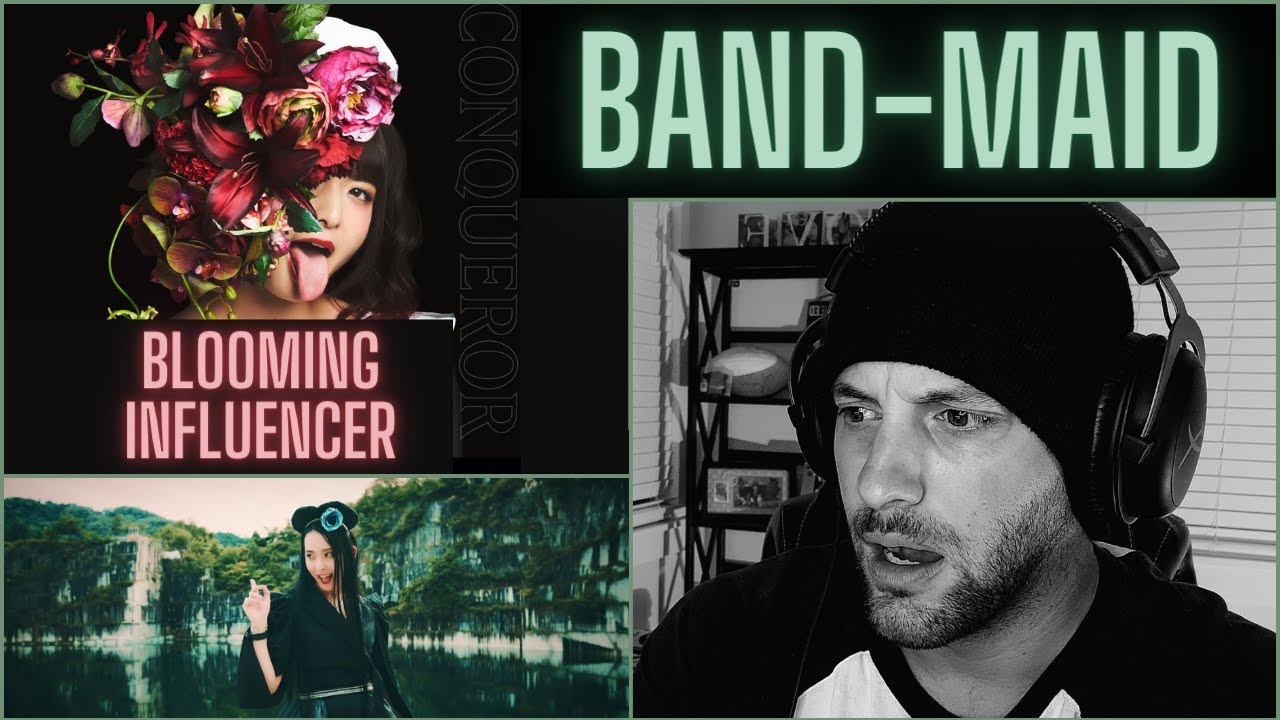 Absolutely Insane! First Reaction Band Maid - Blooming, Influencer