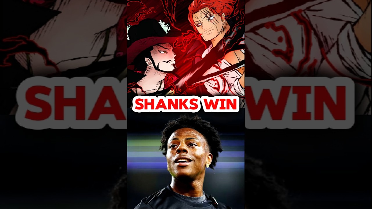 IShowSpeed answered who is stronger between Shanks and Mihawk 
