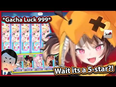 Gigi's Streamer Luck is Actually Real in Holodori Gacha  【HOLOEN】