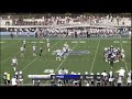 Zach Logan TD vs. Westminster