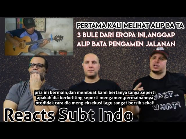 Alip Ba Ta Di Kira Pengamen Jalanan | Reacts new Subt Indonesia Guitar Cover Bohemian Rhapsody-queen class=