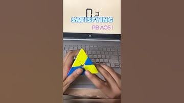 Satisfying Pyraminx PB RECORD! #satisfying #rubikscube #asmr