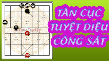 Học chơi cờ tàn - Cờ thế: Công sát tuyệt diệu giai đoạn tàn cuộc