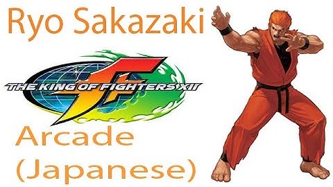 The King Of Fighters XII Arcade - Ryo Sakazaki (Jap. Ver)