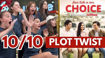 Canadian Girls React to Jollibee Ad: The Choice - BEST PLOT TWIST