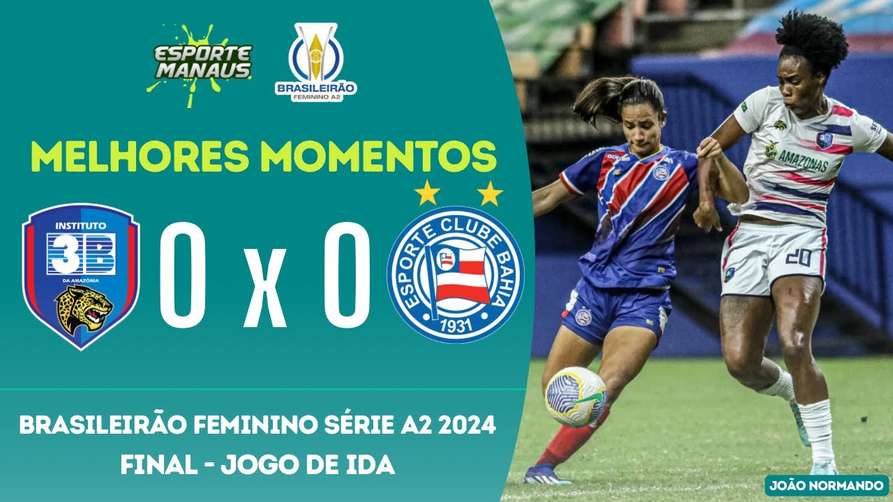 3B 0 X 0 BAHIA | MELHORES MOMENTOS | JOGO DE IDA DA FINAL DO ...