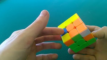 Daily 3BLD Example Solve: Corner Floating