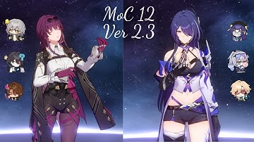 E0S0 Kafka Super Break & E0S1 Acheron Hypercarry | MoC 12 3 Stars V2.3 | Honkai: Star Rail