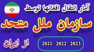 آمار انتقال افغان ها توسط سازمان ملل از ایران/ کشور استرالیا بیشترین انتقالات را داشته است