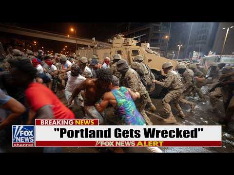 Illegals UNLEASH HELL on Portland... "ICE Marines" Answer With 100% BRUTALITY