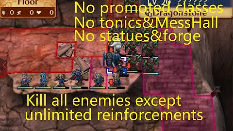 Lunatic Conquest C21 No promoted Classes&skills,Tonics,MessHall #fireemblem #fireemblemfates