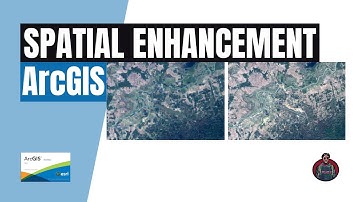 Spatial enhancement of satellite imagery | ArcGIS Tutorial