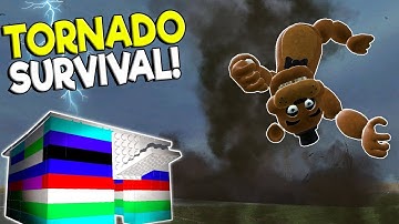 F-5 TORNADO SURVIVAL VS LEGO BASE CHALLENGE! - Garry