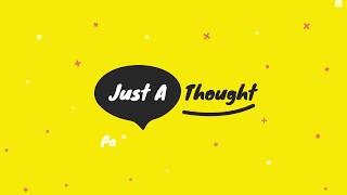 Just A Thought - May 22, 2020