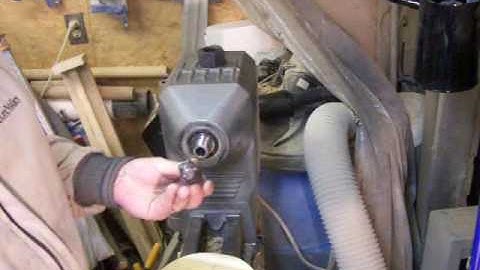 No Chuck Bowl Segment 1 - Mounting the blank