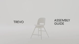 [SIDIZ] ASSEMBLY GUIDE - TREVO (트레보 의자 조립법 - 의자&amp;패브릭 좌판쿠션)