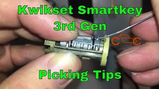 Kwikset SmartKey 3rd Gen - Tips for Picking