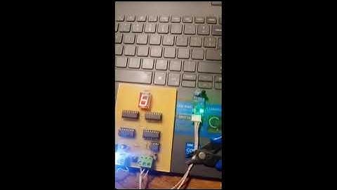 Thiết kế sơ đồ nguyên lý và hoạt động thực tế của mạch đếm 8 sản phẩm sử dụng IC JK-FF | SPEA