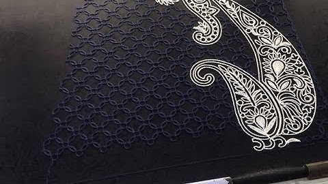 Wilcom Embroidery Studio e4.2 live design runing Urdu/Hindi | 2020