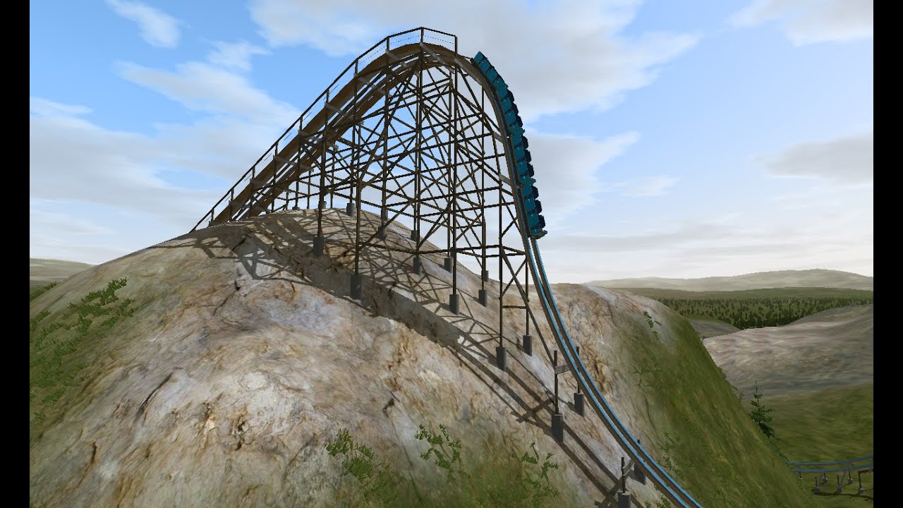 Wicked Mountain (RMC Hybrid) NoLimits roller coaster 2 YouTube