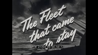 " THE FLEET THAT CAME TO STAY "  1945 INVASION OF OKINAWA   WORLD WAR II  KAMIKAZE ATTACKS  21354
