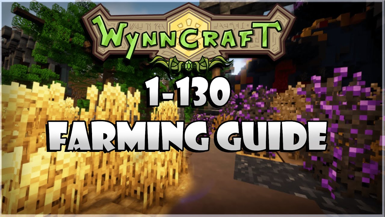 LVL 1130 FARMING Leveling Guide Wynncraft 2.0 YouTube