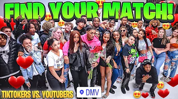 FIND YOUR MATCH! | 20 Girls & 20 Boys Tiktokers, YouTubers ❤️             #findyourmatch #viral