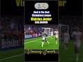 Gol vinicius junior #championsleague #football