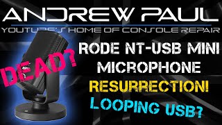 Rode NT-USB Mini: Bricked Microphone Resurrection! An unboxing, diagnosis and repair