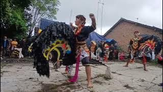 Tari Kreasi jaran kepang ft Barongan #jaranan Lereng Cawan Langgeng Budoyo Live Talun Kenjo.