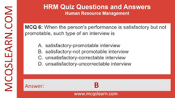 Human Resource Management | HRM Quiz Questions Answers PDF | BBA HRM Class 9-12 Notes | e-Book App
