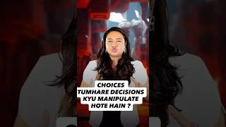 Choices Manipulated? Dr Kruti Parekh India's Top Mentalist Motivational Speaker #ytshortsindia